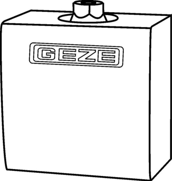 Image du produit Geze Pivot axe libre pour bras coulissant (Intérieur)