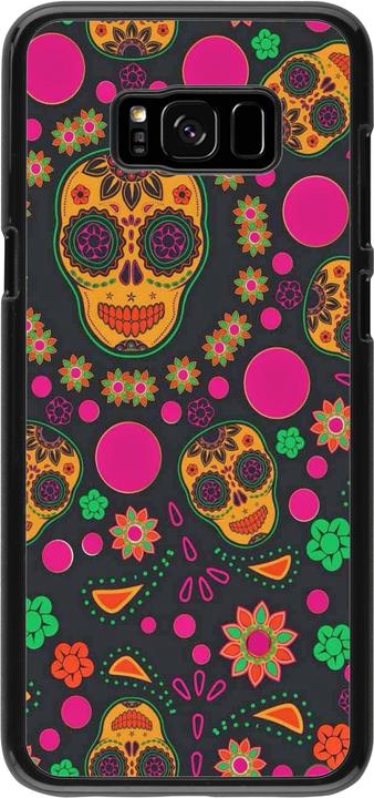 Actual product image PhoneLook Cover Halloween 22 colourful mexican skulls (Samsung Galaxy S8+)
