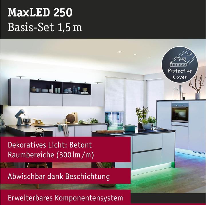 Actual product image Paulmann MaxLED 250 Stripe Set (Multicoloured, 150 cm, Indoor)