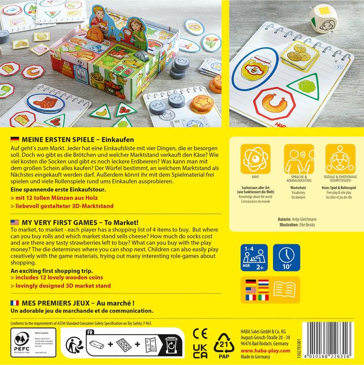 Immagine prodotto Haba Gioco I miei primi giochi