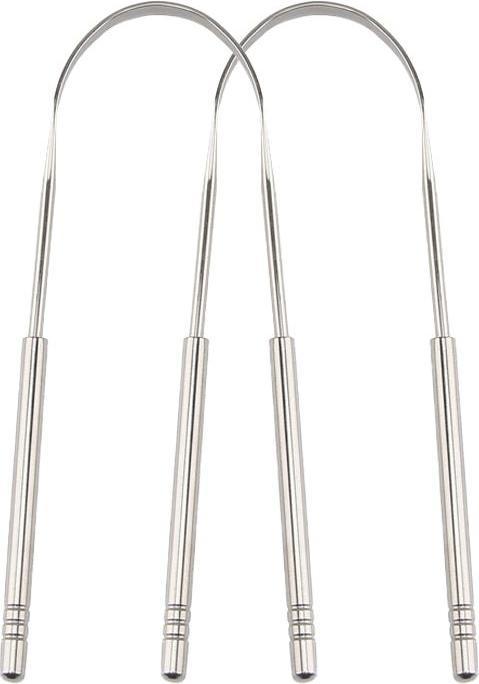 Actual product image JTI Tongue scraper for health promotion - stainless steel (Tongue scraper, 1 x)