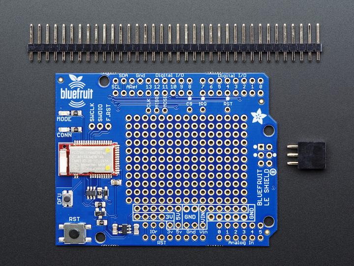 Produktbild Adafruit Bluefruit LE Shield Bluetooth LE for Arduino (Shield)