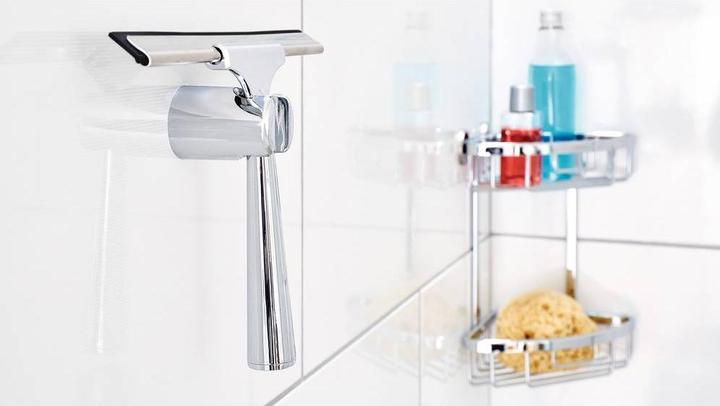 Produktbild tesa SPAA Duschabzieher inkl. Klebelösung ohne Bohren