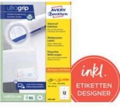 Actual product image Avery Universal labels