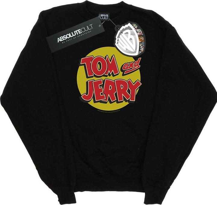 Tom & Jerry Circle Logo Sweatshirt (S)