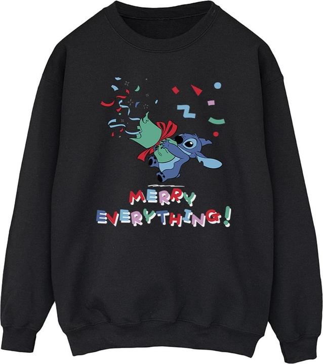 Disney Lilo And Stitch Stitch Merry Everything Sweatshirt (M)