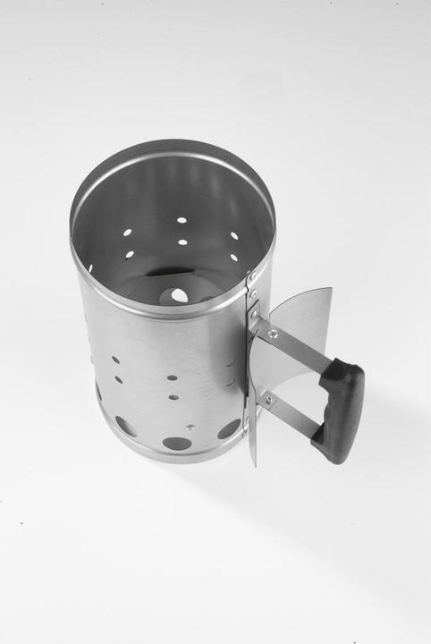 Actual product image Landmann Chimney starter Ø 16.5 x 27 cm, stainless steel/black