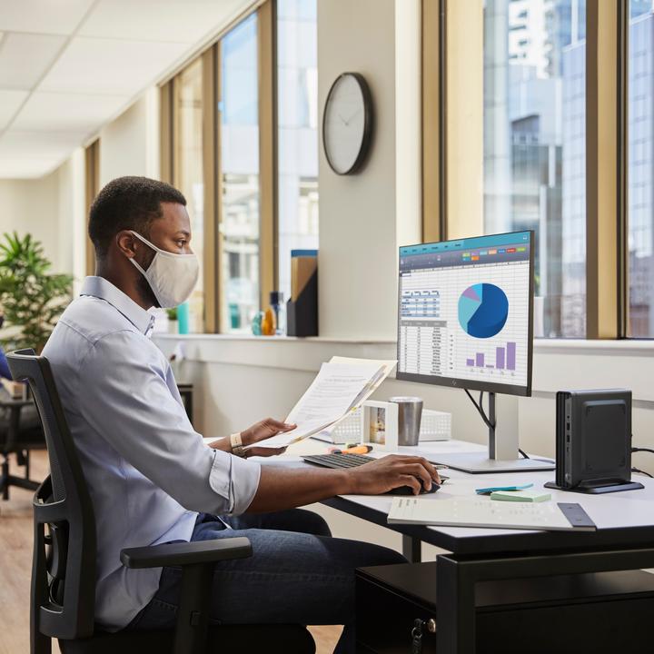Image du produit HP Pro 400 Mini G9 (Intel Core i7-14700T, 16 Go, 512 Go)