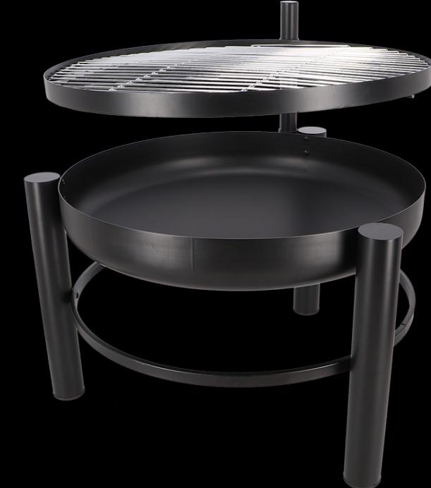 Immagine prodotto Esschert Design Feuerschale mit Grill L (66 cm)