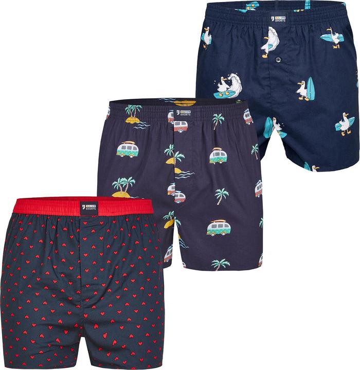 Happy shorts Boxer Print Sets