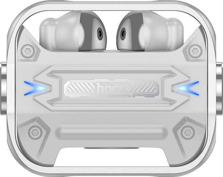 Actual product image Hoco - Wireless Earbuds (EW55) - for Gaming, Bluetooth 5.3, True Wireless - Silver
