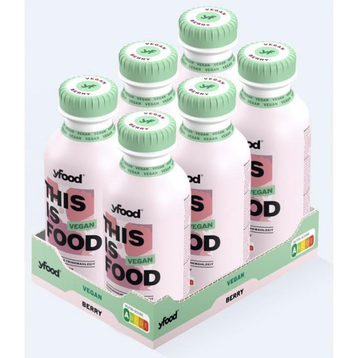 Actual product image YFood Vegan Berry (Berry, 6 x)