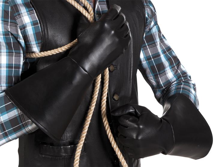 Actual product image Boland Cowboy Gloves Western: (imitation leather)