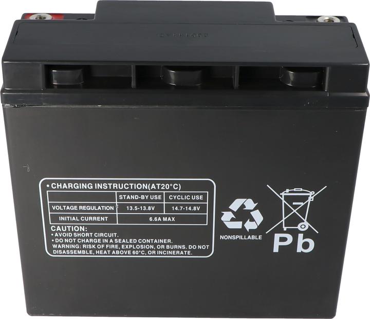 Actual product image Multipower Battery SXT Raptor 1200 electric scooter, suitable for 6-DZM-20 (60 V, 22 Ah)