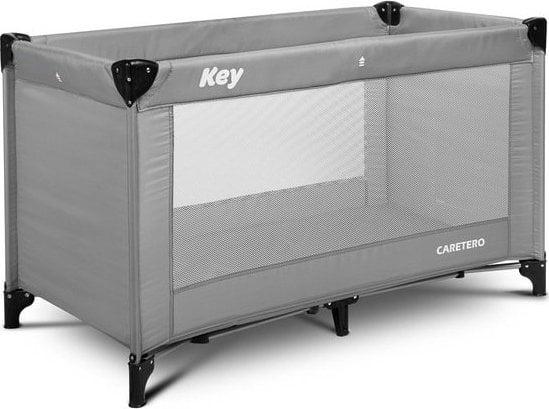 Actual product image Caretero łóżeczko Turystyczne Key Grey