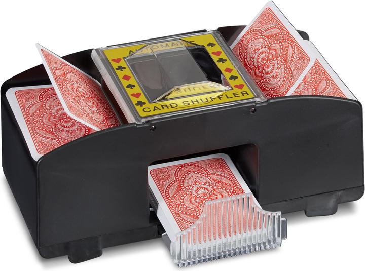 Produktbild Relaxdays Kartenmischmaschine 2 Decks