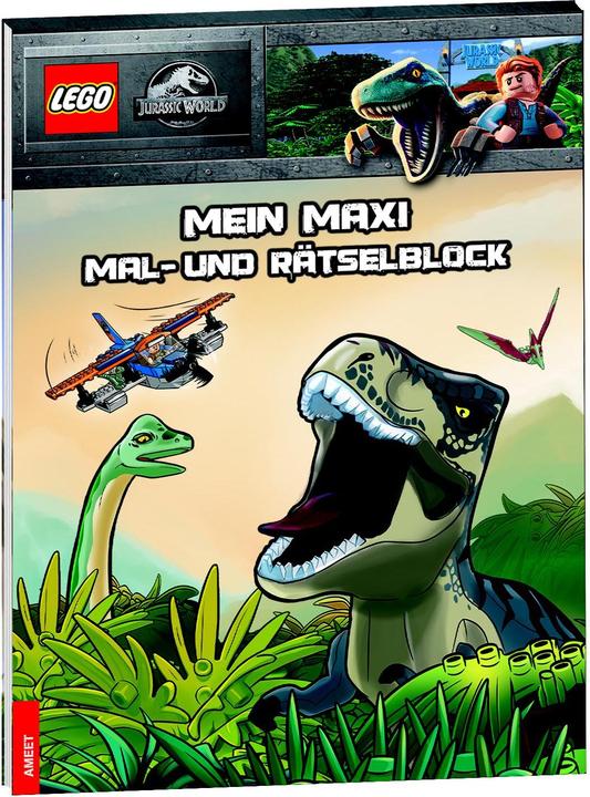 Image du produit LEGO® Jurassic World™ - Mon Maxi bloc de coloriage et de puzzle (Allemand, Éditions Ameet, 2022)