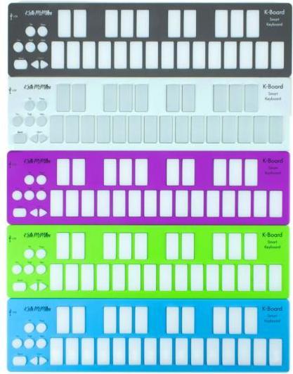 Actual product image Keith McMillen K-Board MIDI Controller Orchid (Keyboards)