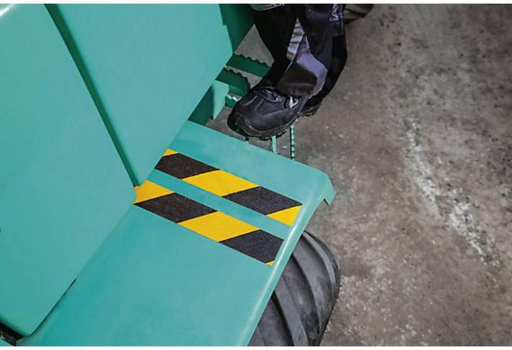 Actual product image Durable Anti-slip tape DURALINE GRIP+ wide /yellow (25 mm)
