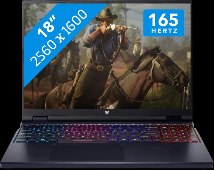 Produktbild Acer PHN18-71-9684 (18", Intel Core i9-14900HX, 32 GB, 1000 GB, Eng. Int.)