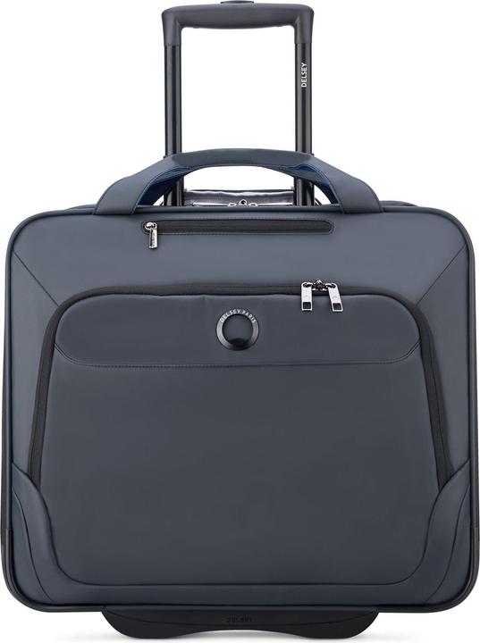 Delsey Parvis Plus Trolley L - 17.3 inch Laptopvak - Grijs (30 l, Handgepäck (bis 50l))