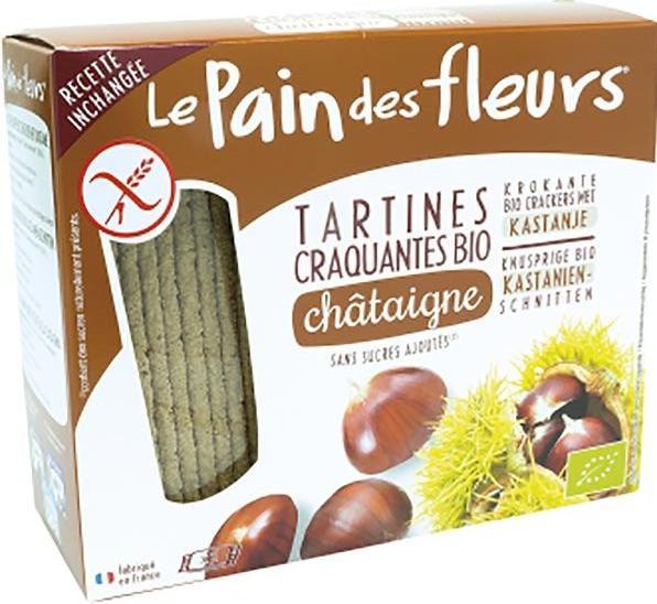 Image du produit Le Pain des fleurs Tranches de châtaignes (150 g)
