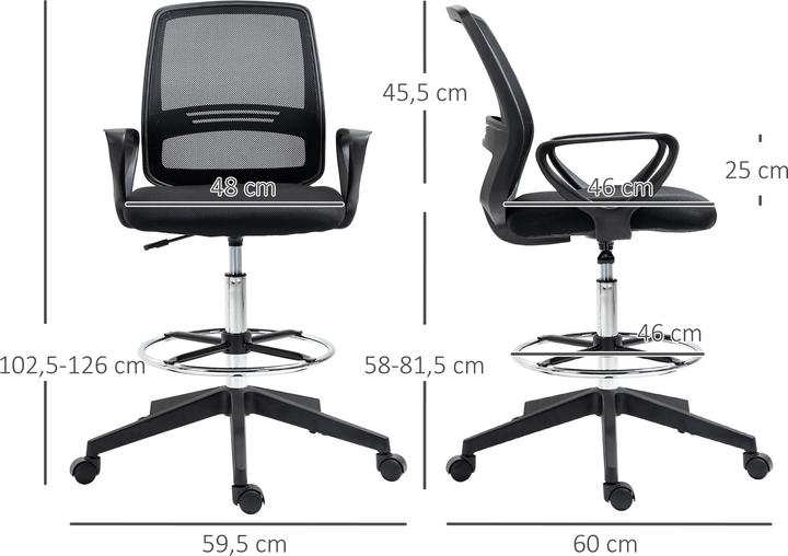 Actual product image Vinsetto Office chair