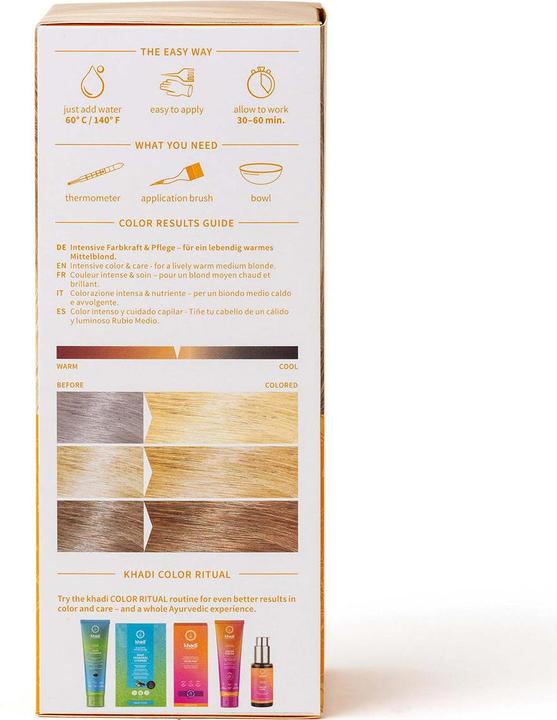 Immagine prodotto Khadi Colore della pianta (Biondo medio)