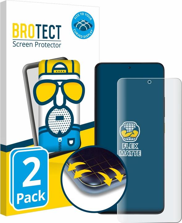 Actual product image BROTECT Full-Cover Protector Matte (2 Piece, Xiaomi Poco X6 Pro)