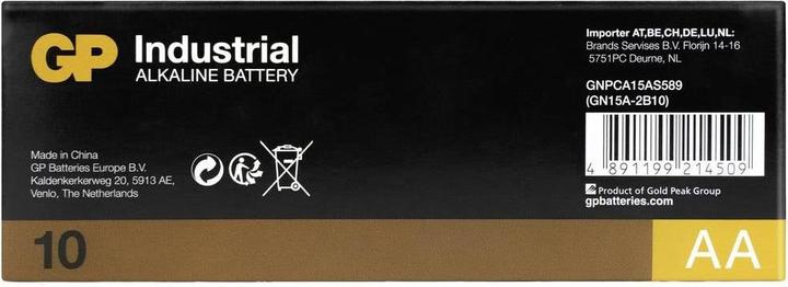 Produktbild GP Batteries GP Batterie Alkaline AA, Mignon, LR6, 1,5 V, Industrial, 10 Stück (10 Stk., AA)