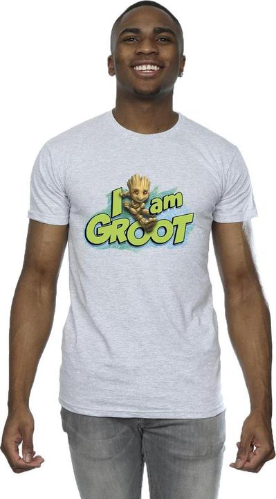 Produktbild Guardians Of The Galaxy I Am Groot Jumping TShirt (XL)