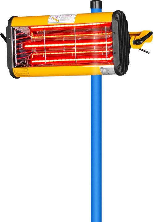Produktbild MSW Lacktrockner Strahler Infrarotstrahler Heizstrahler Infrarot Lampe Auto 1100 W (1100 W)