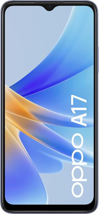 Actual product image OPPO A17 (64 GB, Midnight Black, 6.56", Dual SIM, 50 Mpx, 4G)