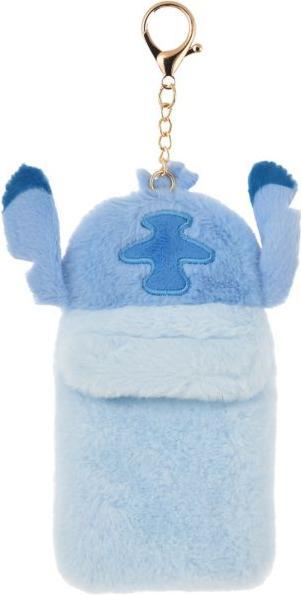 Produktbild Disney Stitch Kartenhalter mit flauschigem Schlüsselanhänger