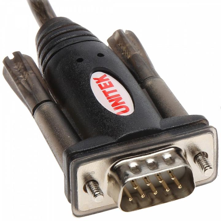 Actual product image Unitek Y-105 USB v. 1.1. RS232 Black Cable interface/adapter (1.50 m)