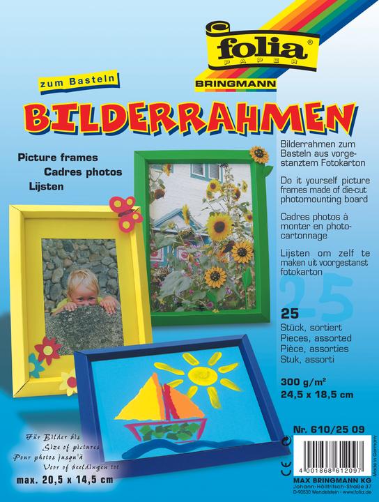 Produktbild Folia Bilderrahmen aus Fotokarton 300g/m², 24,5x18,5cm (300 g/m²)