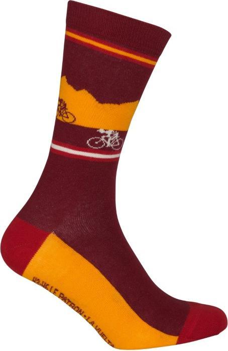 Image du produit Patrón Spirits Company Le Patron Grand Tours Vuelta Chaussettes bordeaux (39 - 42)