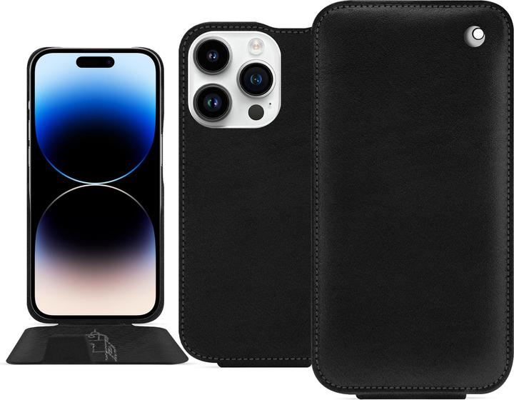 Image du produit Noreve Coque à rabat vertical en cuir (Apple iPhone 15 Pro)