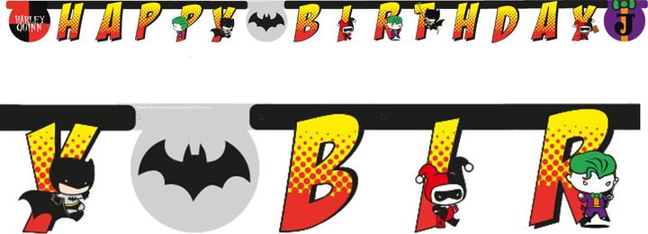 Image du produit Batman Lettre Bannière Joyeux Anniversaire