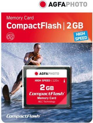 Actual product image AGFAPHOTO Compact Flash 2GB High Speed 120x MLC (2 GB, CF)