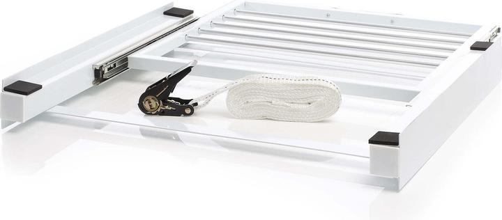 Produktbild Wiltec Zwischenbaurahmen Handtuchhalter Verbindungsrahmen Trockner Waschmaschine