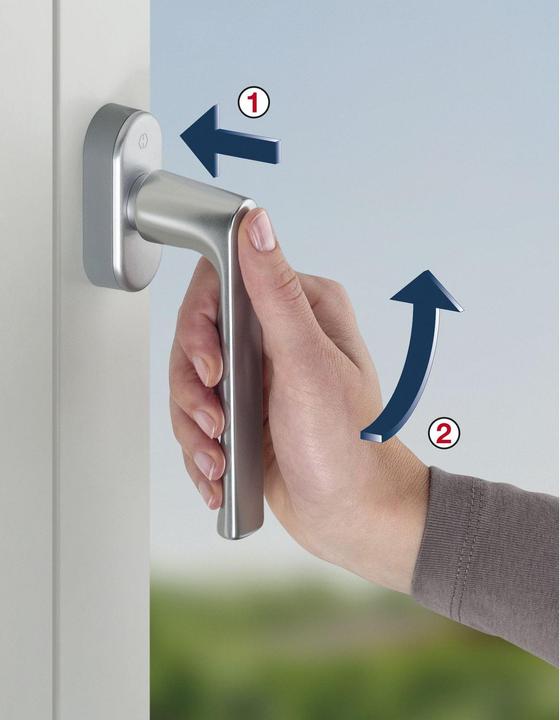 Produktbild Hoppe SecuForte 0700/UD9020 Hamburg (Fenstergriffe)