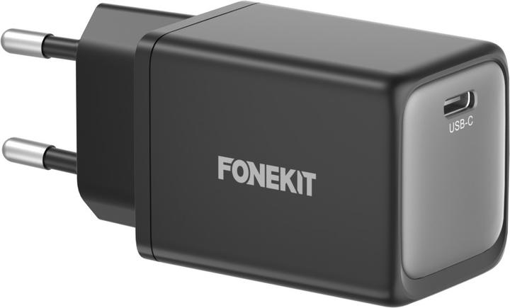 FoneKit 45W PD Wall Charger, USB-C, black (45 W)