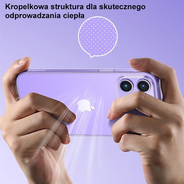Actual product image Usams Transparent protective cover - iPhone 14 Plus (Apple iPhone 14 Plus)