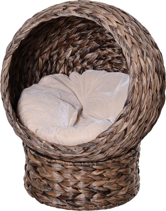 Immagine prodotto PawHut Casa per gatti in rattan intrecciato (Gatto)