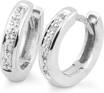 Image du produit Breuning Créoles - BRILL 0,09 ct. H/si (Or 750/18 K)