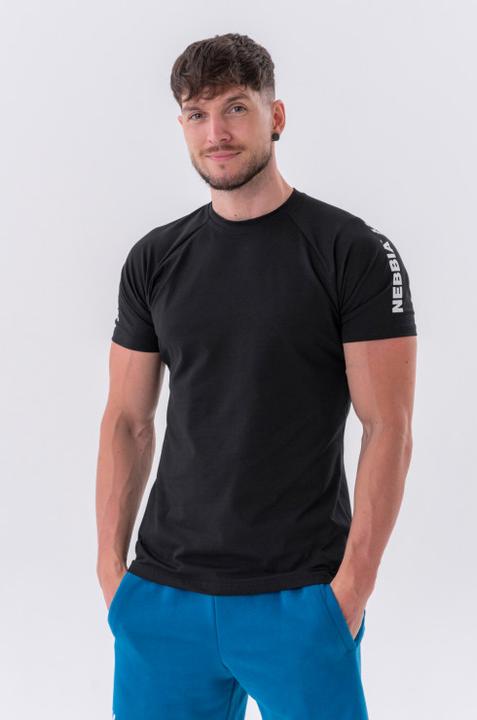Image du produit Nebbia T-shirt Sporty Fit "Essentials" 326 black (M)