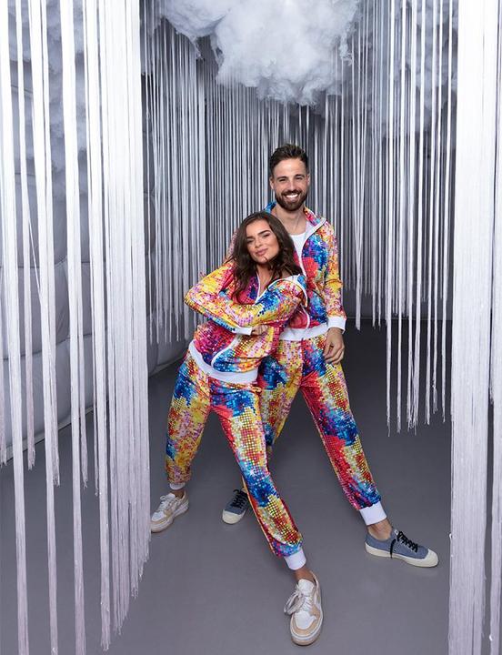 Actual product image Boland 80s - Disco Tracksuit (XXL)