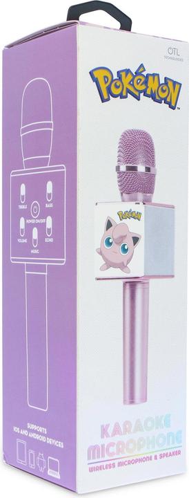 Actual product image OTL Microphone Pokémon Jigglypuff Karaoke Pink