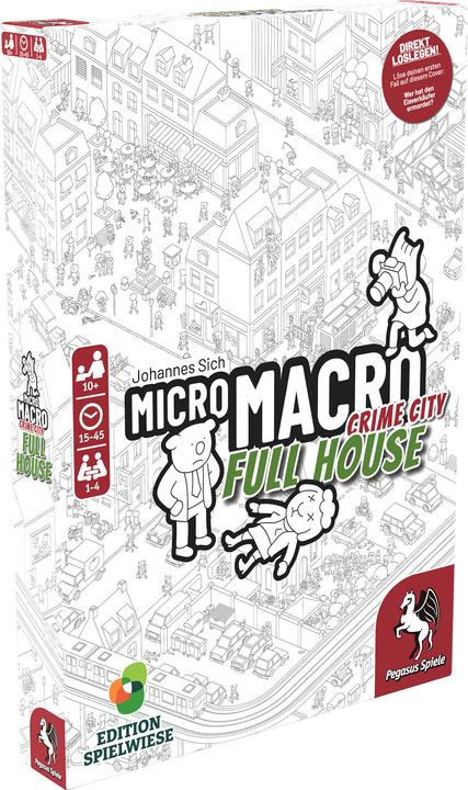 Pegasus MicroMacro: Crime City 2 - Full House (Deutsch)